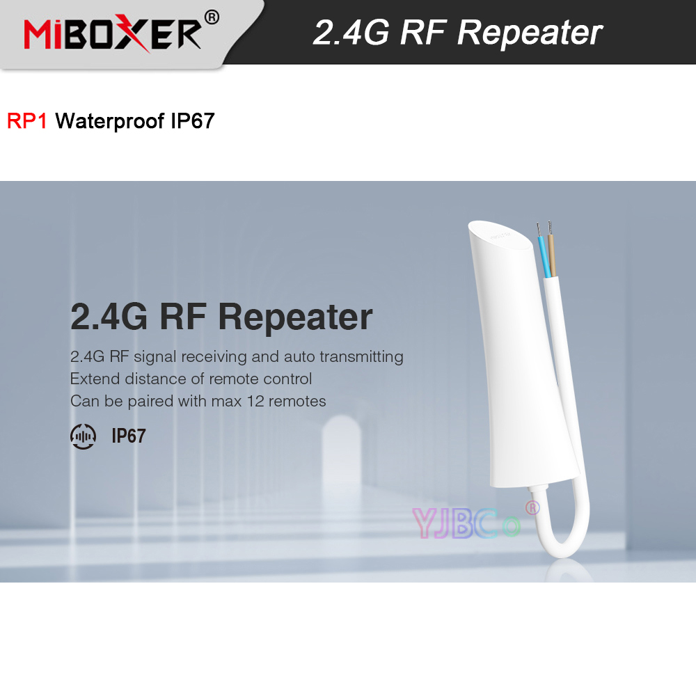 Miboxer RP1 2.4G RF repeterwaterproof IP67 2.4G ..